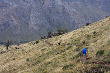 Hike in Patagonia photo