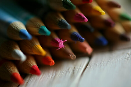 Color Drawing Pencils photo