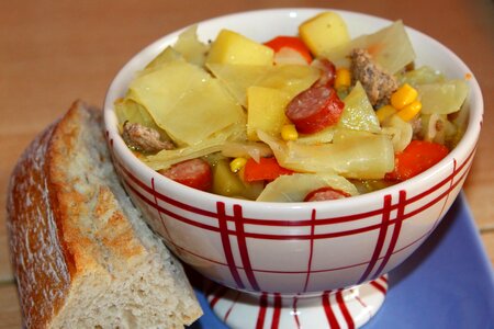 Biscuit bowl bread