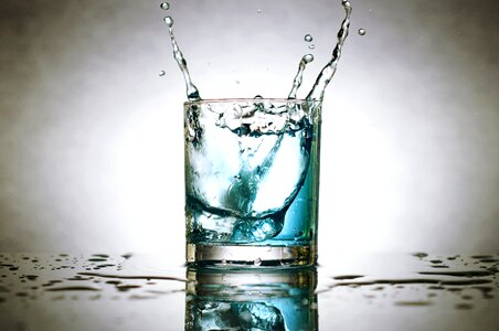Beautiful Photo fresh water glass
