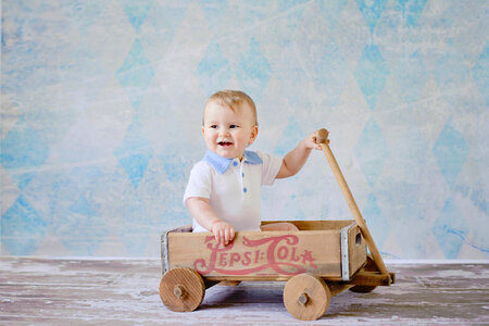 Child Playing with Toy photo