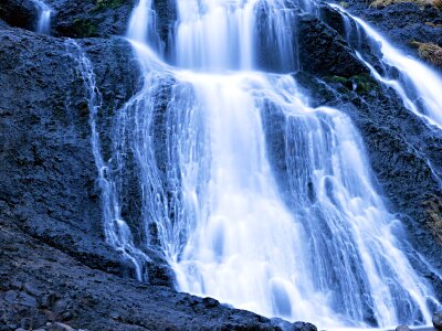 Beautiful waterfall river photo