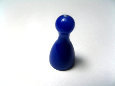 Blue figure 