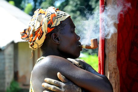 Cigarette smoking tobacco photo