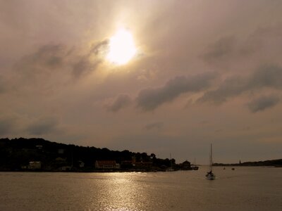 Sea archipelago bay
