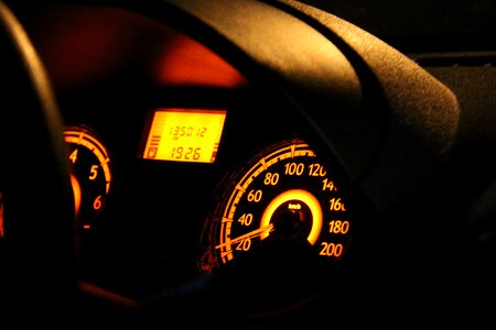 Car stopwatch panel