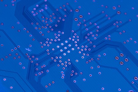 Chip data processing solder joint photo