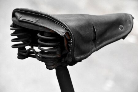 Bicycle seat device photo