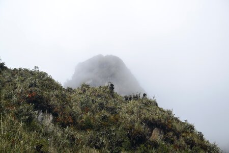 Inca trail to Machu Picchu, Cusco, Peru photo