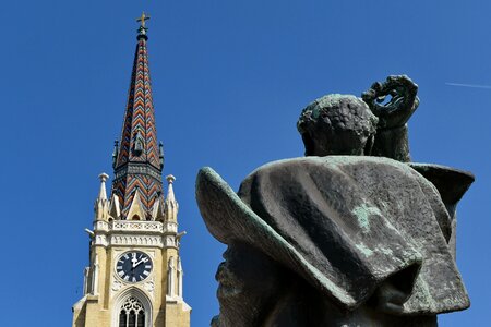 Church Tower sculpture street