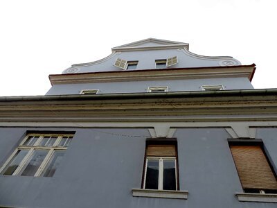 Baroque house facade photo