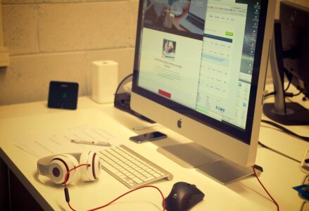 Creative Designer Desk Free Photo