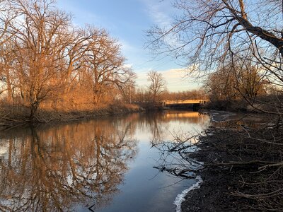 Winter on the Sugar River landscape photo