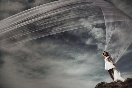 Photo Model photomontage wedding photo