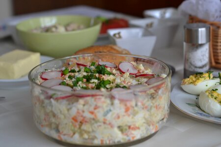 Eggs salt breakfast