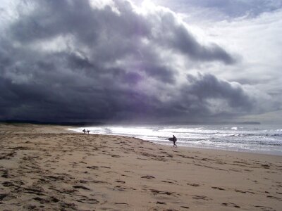 Ocean clouds weather