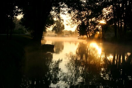 Water fog mist photo