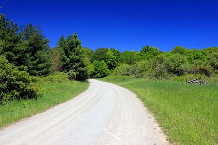 Ontario dirt road path