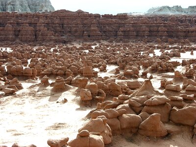 Goblin Valley State Park. Wind and water photo