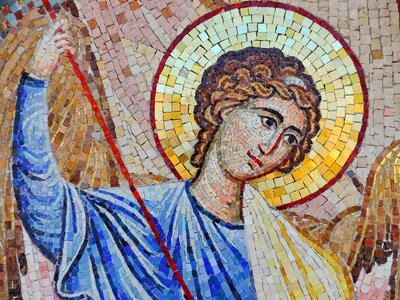 Saint mosaic religion
