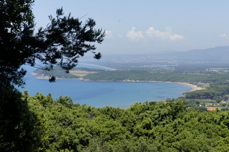 Landscape sea coast photo