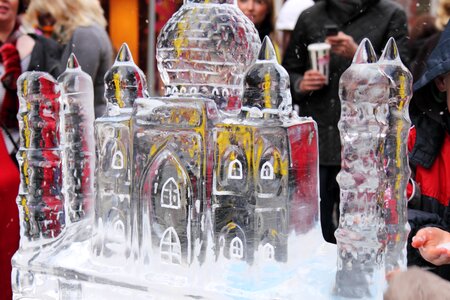 Frost frozen ice