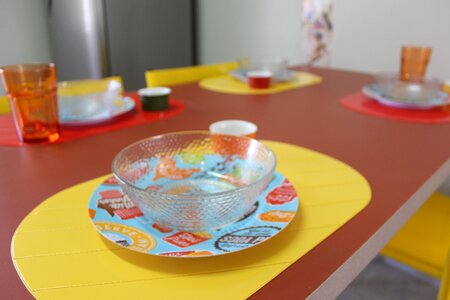 Table plate kitchen