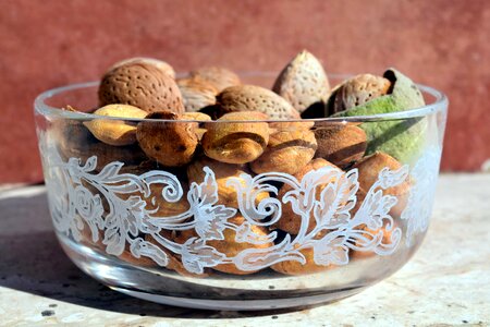 Bowl brown decoration photo