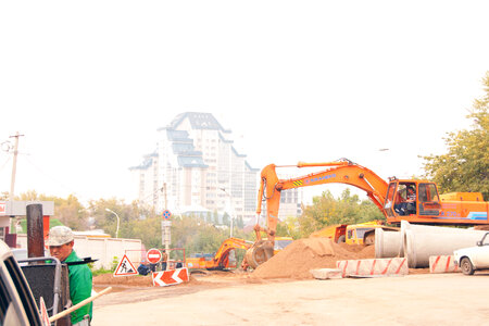 Construction site photo