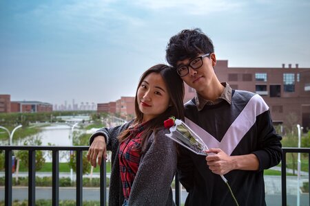 A pair of asia school