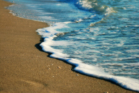 Beach Sand Waves photo