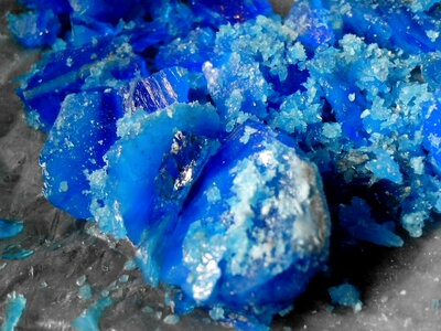 Beautiful Photo blue crystal