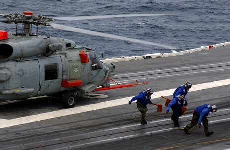 Aboard USS Ronald Reagan photo