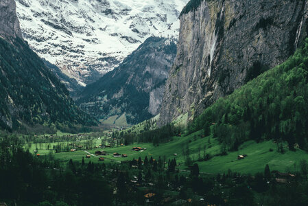 Swiss Mountain Valley photo