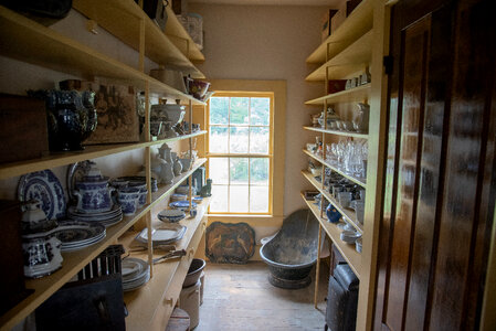 Storage room for the kitchen