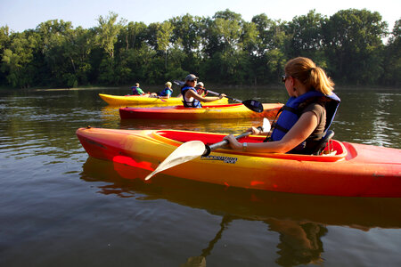 Kayaking on the Potomac River-1 photo