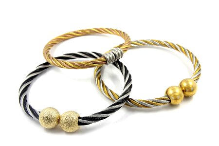 Bracelet steel gold