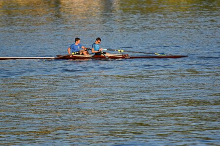 Boys sport boat photo