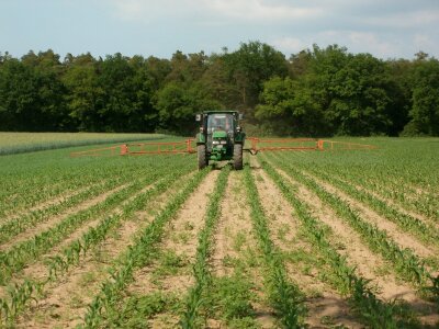 Tractor agriculture machinery photo