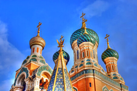 Russian Basilica in Moscow, Russia photo
