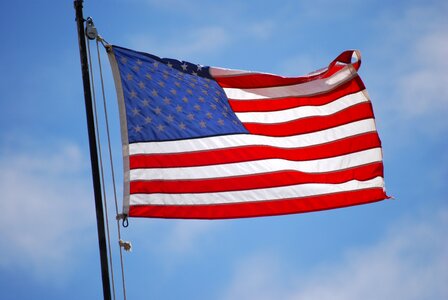 American flag united states america