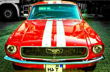 Automobile beautiful photo car