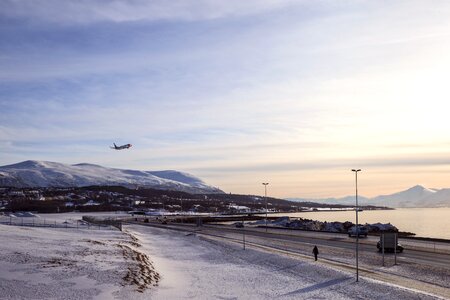 Landscape road plane