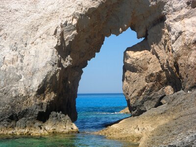 Zakynthos great blue caves photo