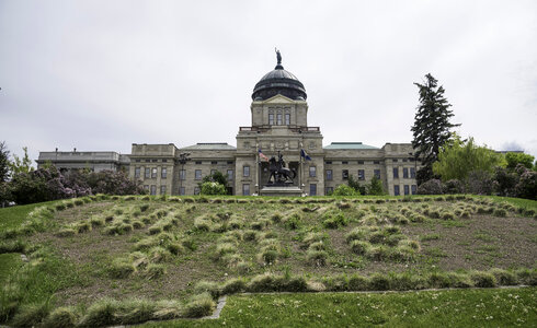 Montana State Capital in Helena photo