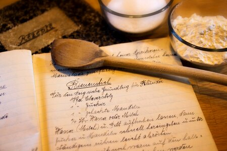 Kitchen vintage food