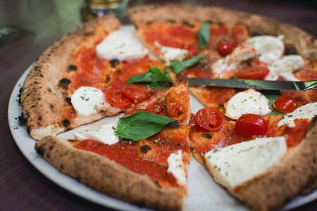 Pizza Margherita Cheese Tomato photo