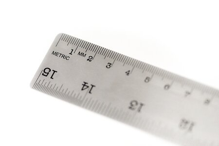 Centimeter measurement length photo
