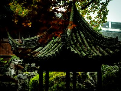 Yuyuan landscape belvedere