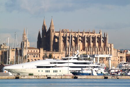 Mallorca city church photo